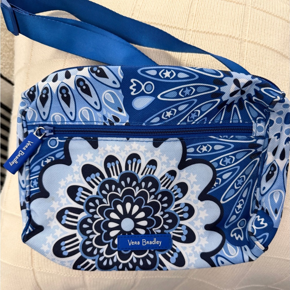 Vera Bradley Floral Blue Crossbody Bag